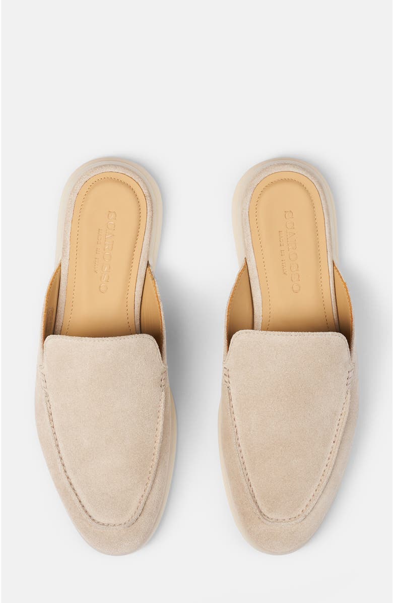 SCAROSSO Lucrezio Slippers, Alternate, color, Sand - Suede