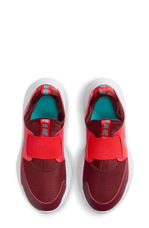 Nike Flex Runner 3 Slip-on Shoe In Crimson/dusty Cactus/red