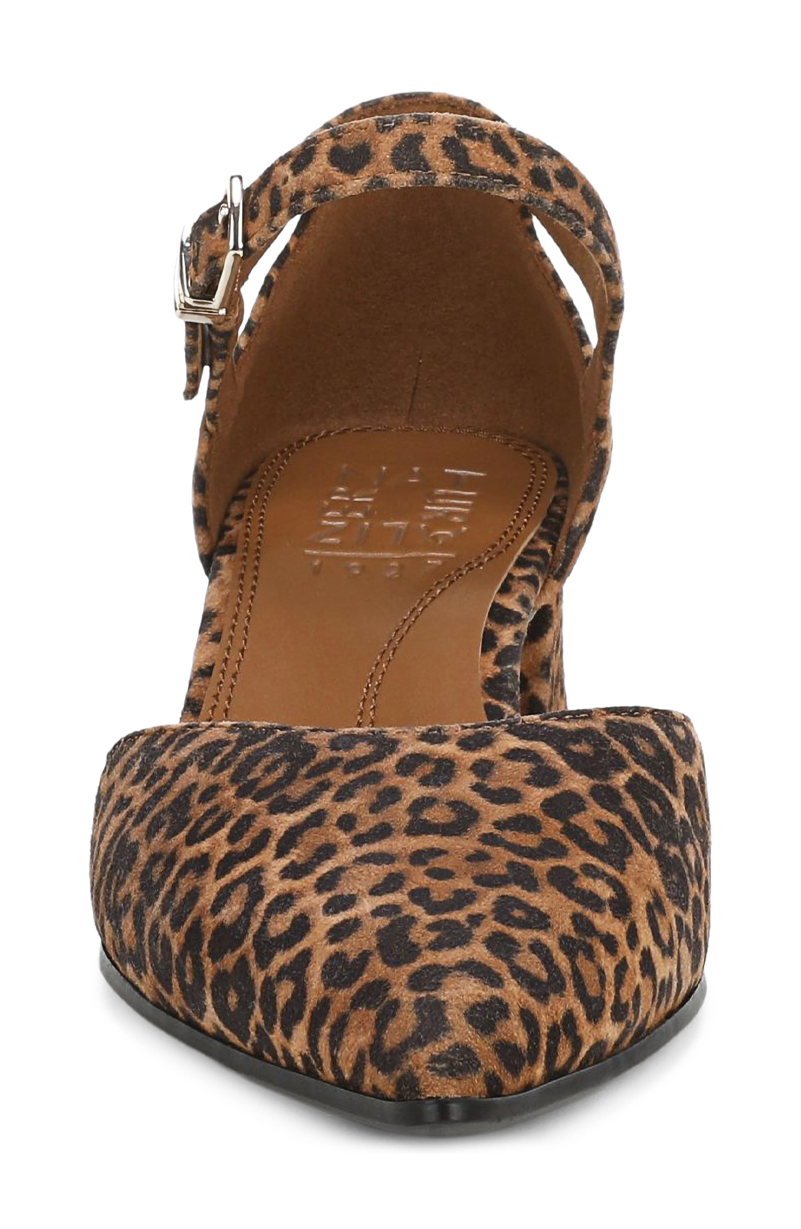 Maddox Ankle Strap Pointed Toe Pump, Alternate, color, DARK CHESTNUT SUEDE