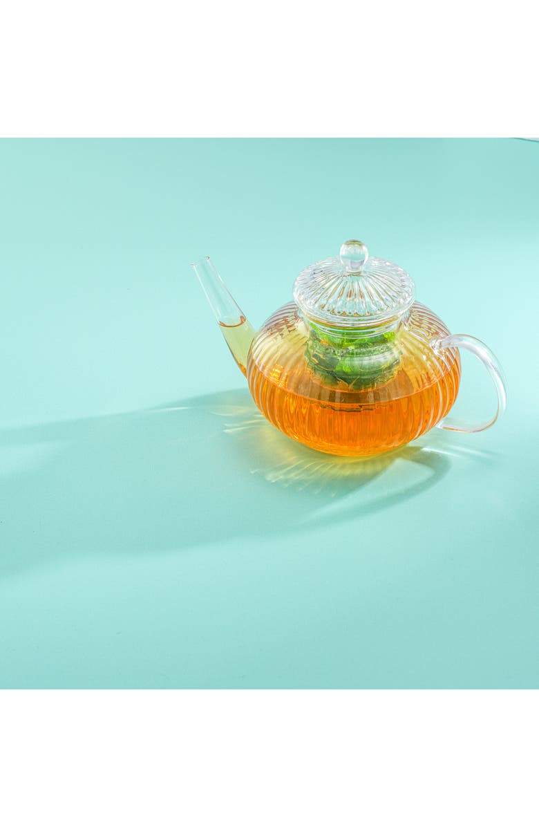JoyJolt Fluted Glass Tea Kettle, Alternate, color, 