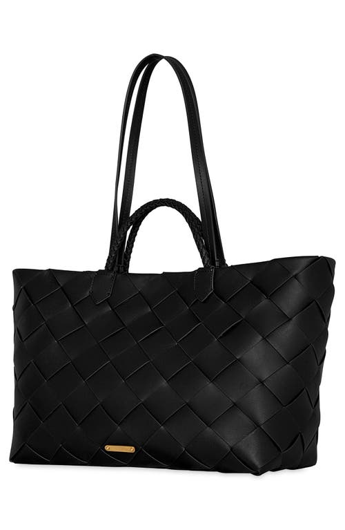 Rebecca Minkoff Frankie Woven Leather Tote