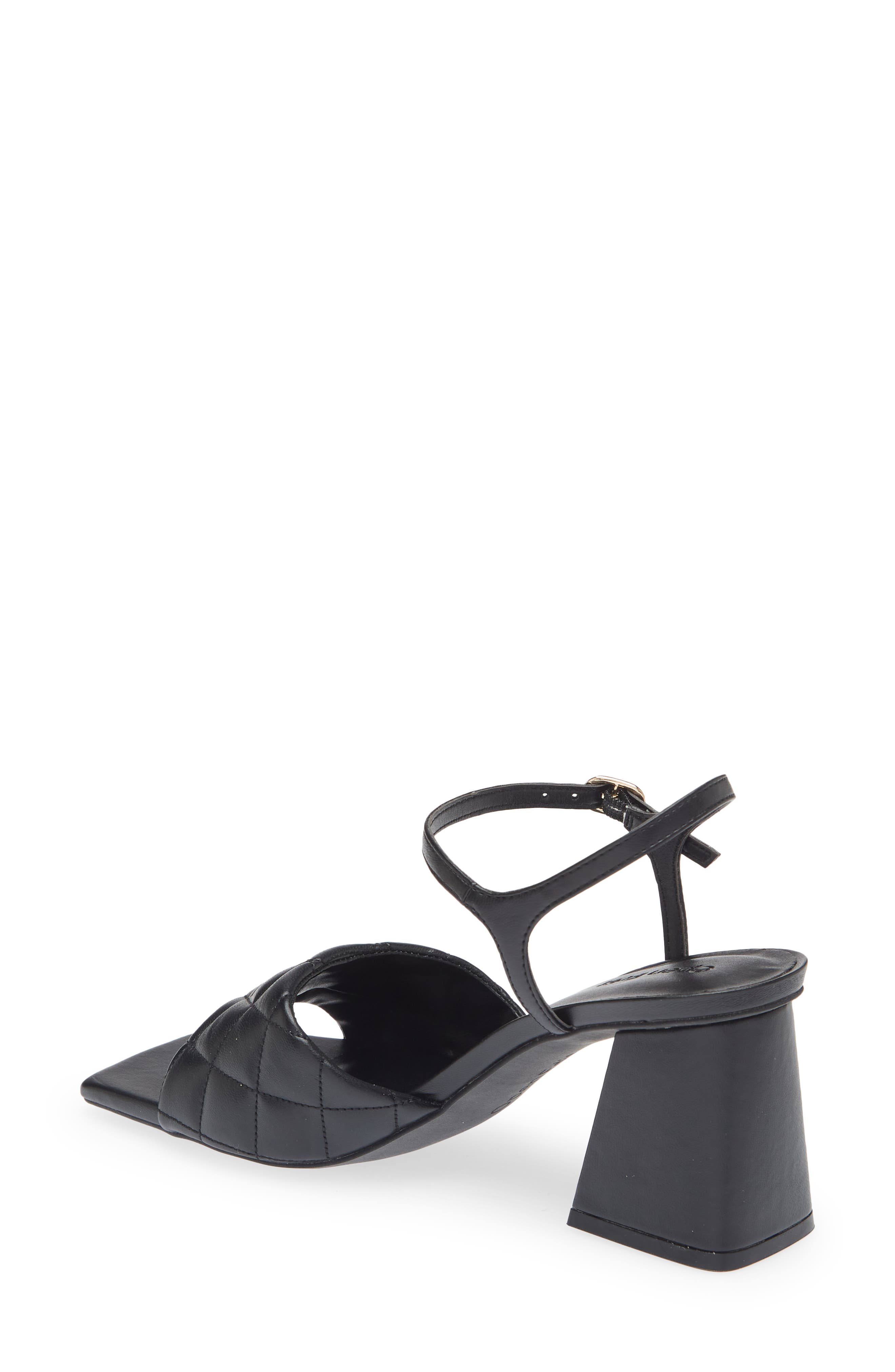 Open Edit Austyn Quilted Sandal, Alternate, color, 