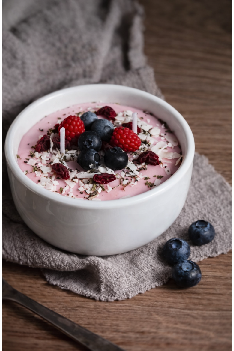 Acai Bowl Candle, Alternate, color, Pink