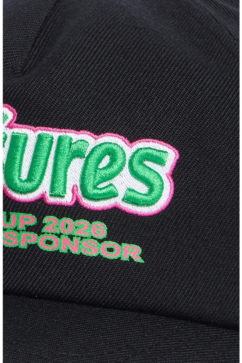 Sponsor Wool Blend Snapback Baseball Cap, Alternate, color, BLACK