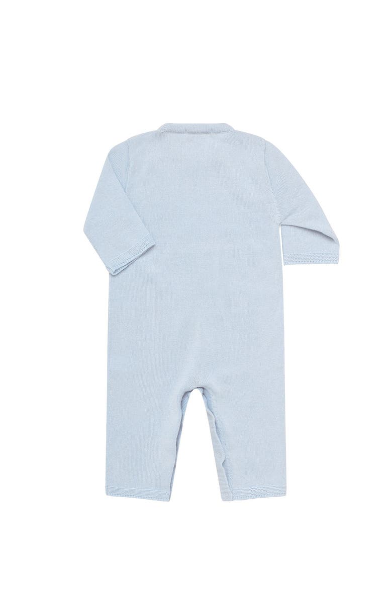 Nellapima Star Knit Bodysuit - Baby, Alternate, color, Blue