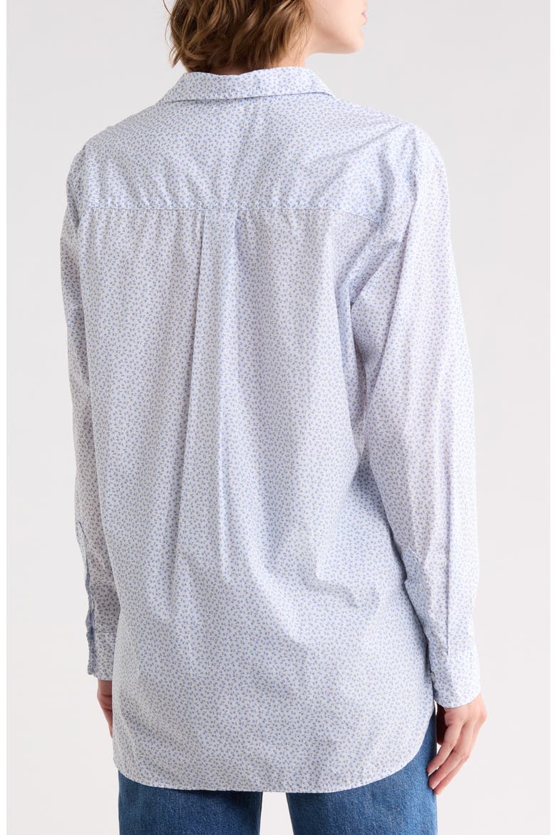 Joedy Boyfriend Button-Up Shirt, Alternate, color, TINY FLOWERS