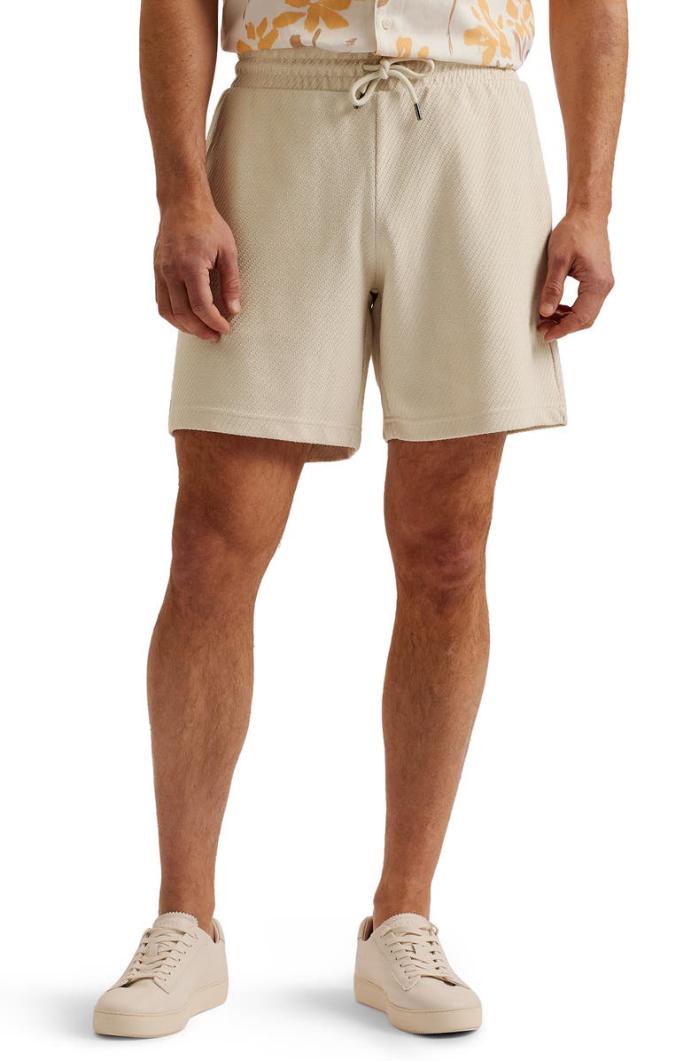 Ted Baker London Pensho Textured Shorts, Main, color, 