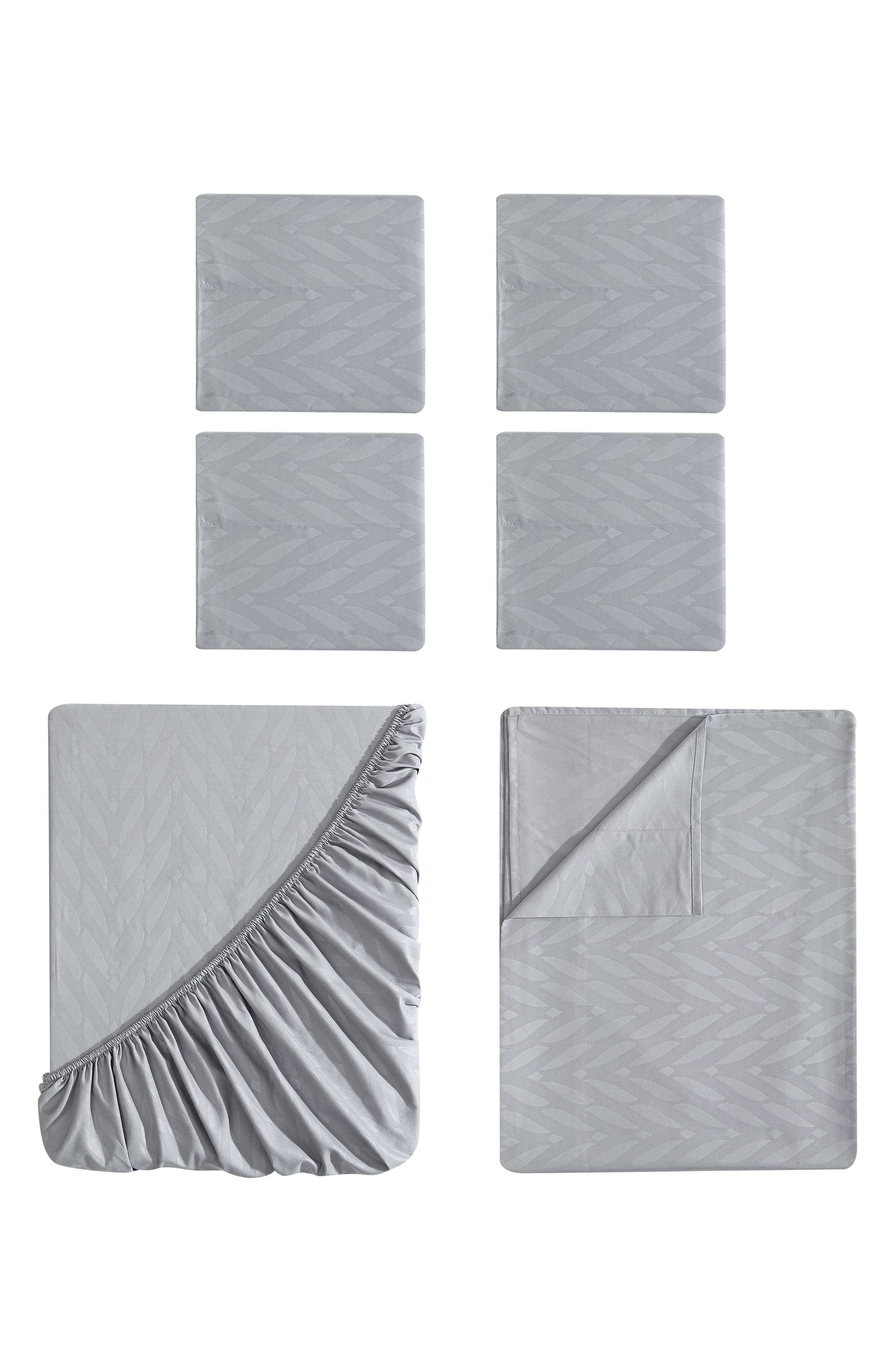 VCNY HOME Herringbone 4-Piece Twin XL Sheet Set | Nordstromrack