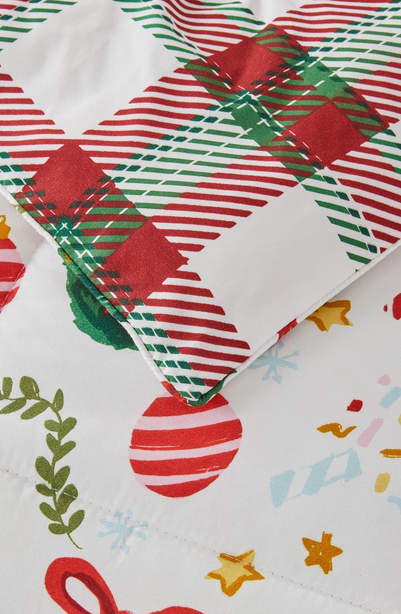 Woven & Weft Holiday 3-Piece Comforter Set, Alternate, color, Celebration