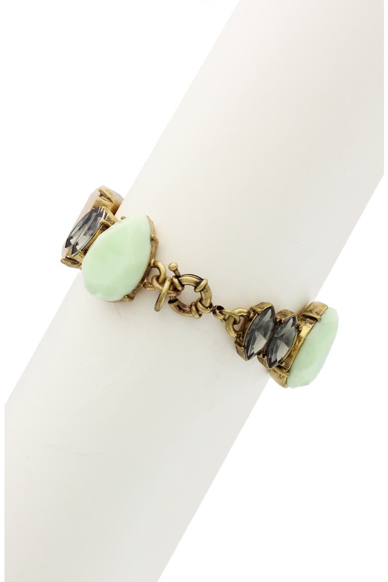 Shara Mix Bracelet, Alternate, color, BURNISHED GOLD / MULTI