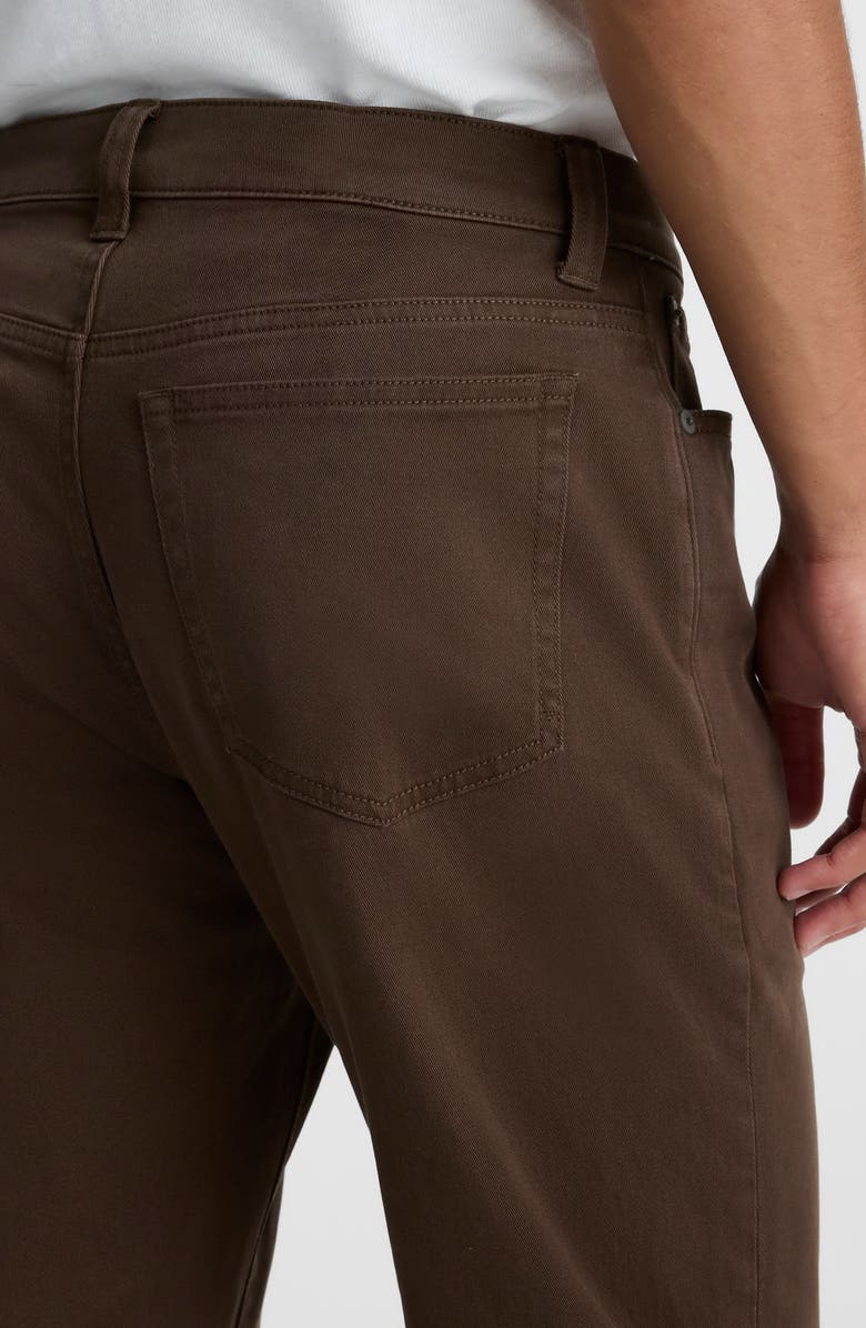 Madewell The Allday 1991 Straight-Leg Pants, Alternate, color, Dark Brown