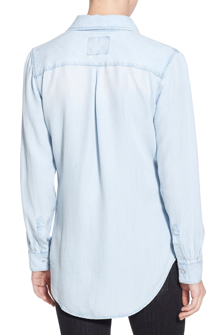 'Carter' Chambray Shirt, Alternate, color, LIGHT VINTAGE WASH