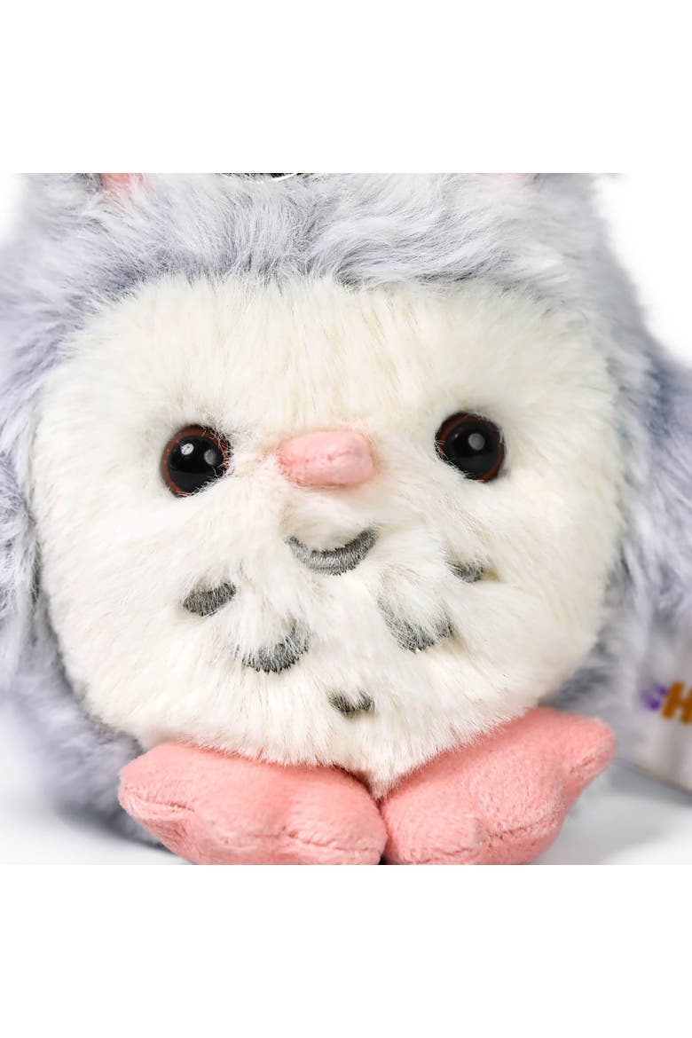 Owl Plush Bag Charm, Alternate, color, Multicolored