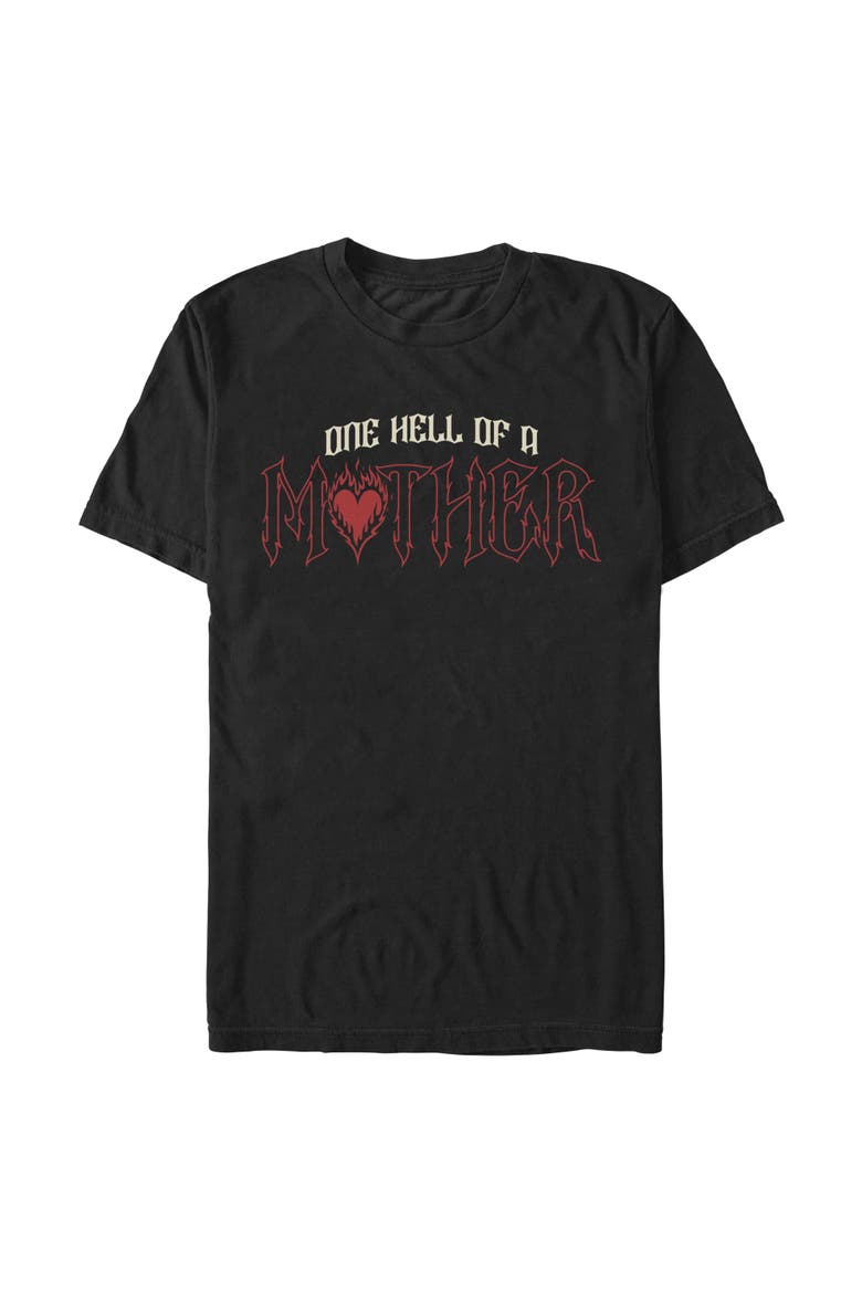 Men's Lost Gods One Hell of a Mother  Graphic T-Shirt, Main, color, Black