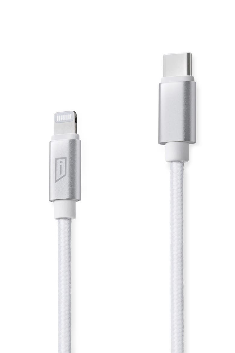 Three-Foot USB-C to Lightning Cable, Main, color, WHITE