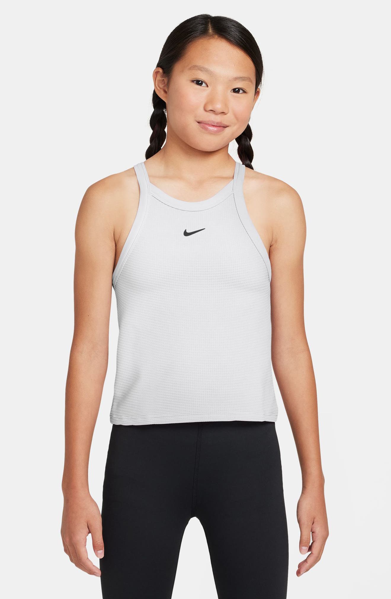 Kids' Dri-FIT High Neck Racerback Tank
