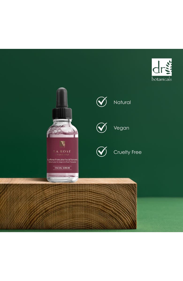 DR BOTANICALS La Rose Française Facial Serum 30ml, Alternate, color, White