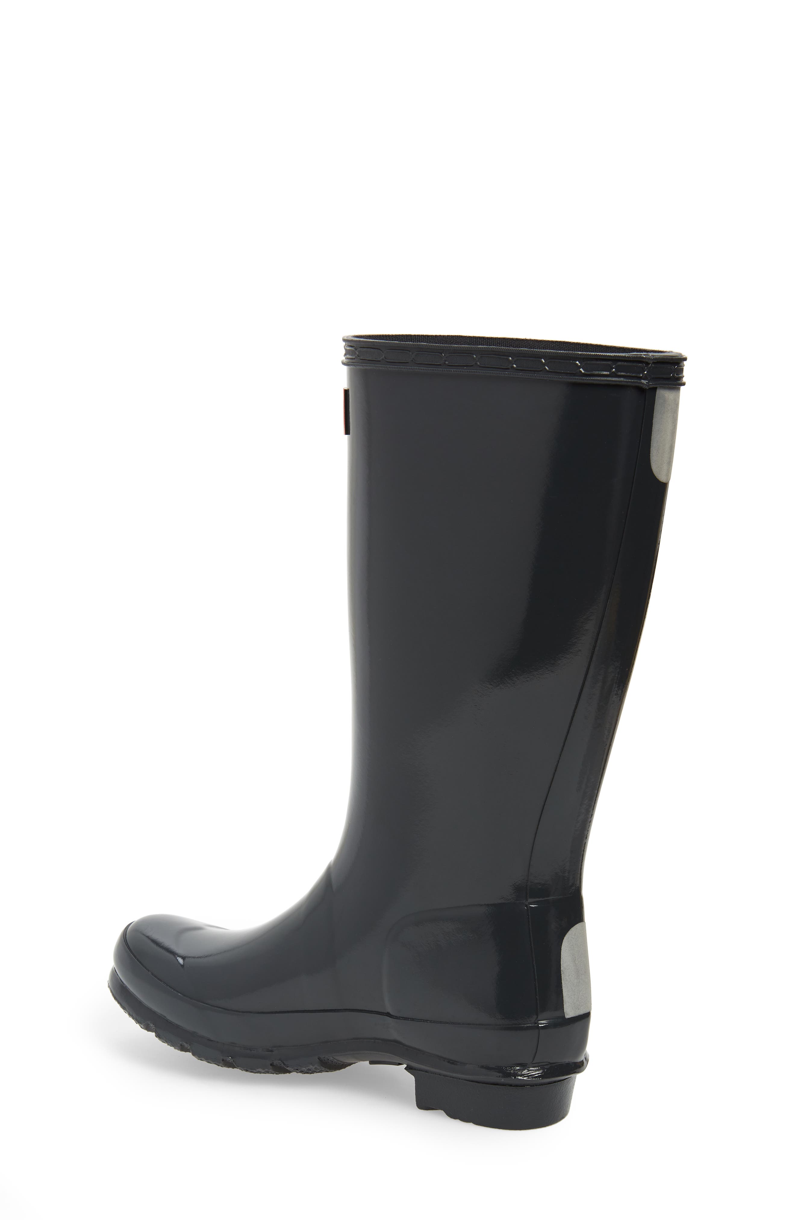 Kids' Original Gloss Waterproof Rain Boot, Alternate, color, DARK SLATE