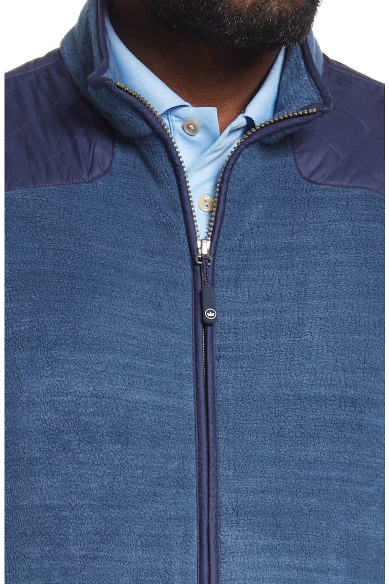 Fleece Vest, Alternate, color, DEEP SEA