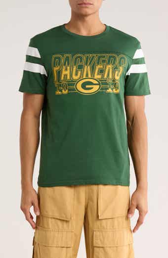 Junk Food NFL Packers Gridiron Cotton Graphic T-Shirt