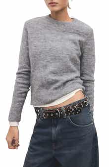 MANGO Crewneck Sweater