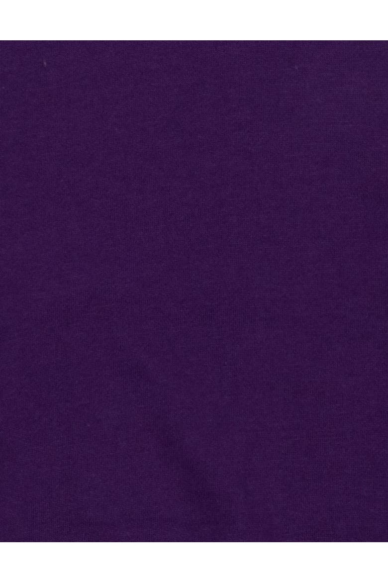 Kids Pullover Sweatshirt, Long Sleeve, Solid Colors, Alternate, color, Dark Purple