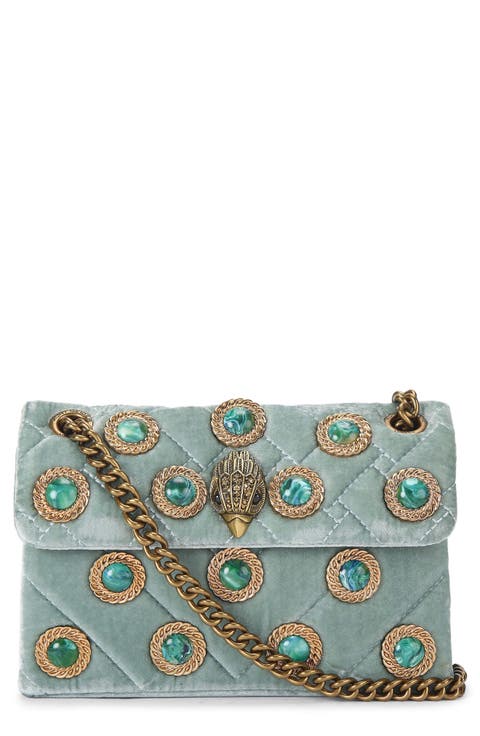 Mini Kensington Velvet Crossbody Bag