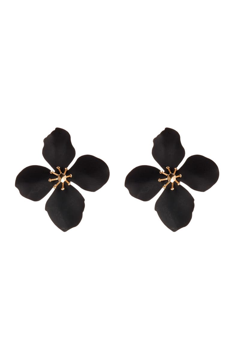 OLIVIA WELLES Spring Air Resin Flower Drop Earrings, Main, color, 