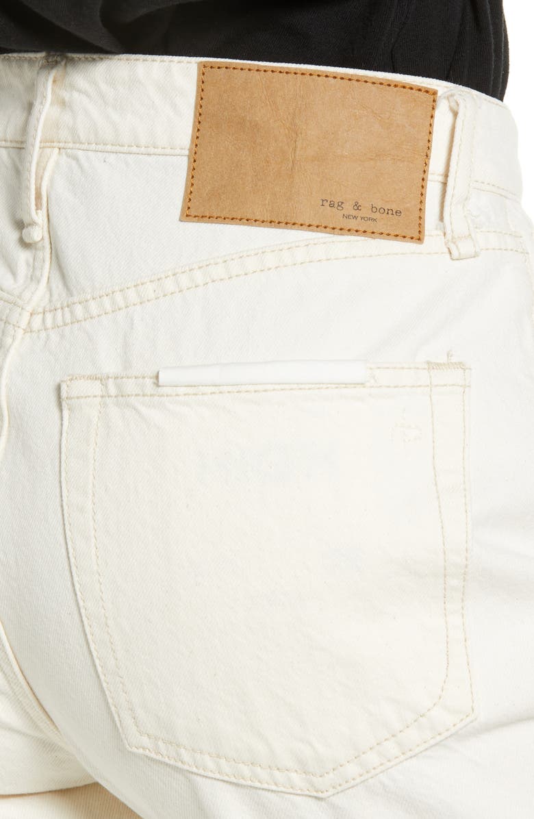 rag & bone Alissa High Waist Crop Barrel Leg Jeans, Alternate, color, 