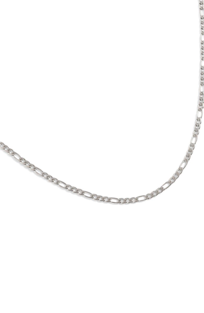 Alex and Ani Figaro Charm Layering Necklace, Alternate, color, Silver