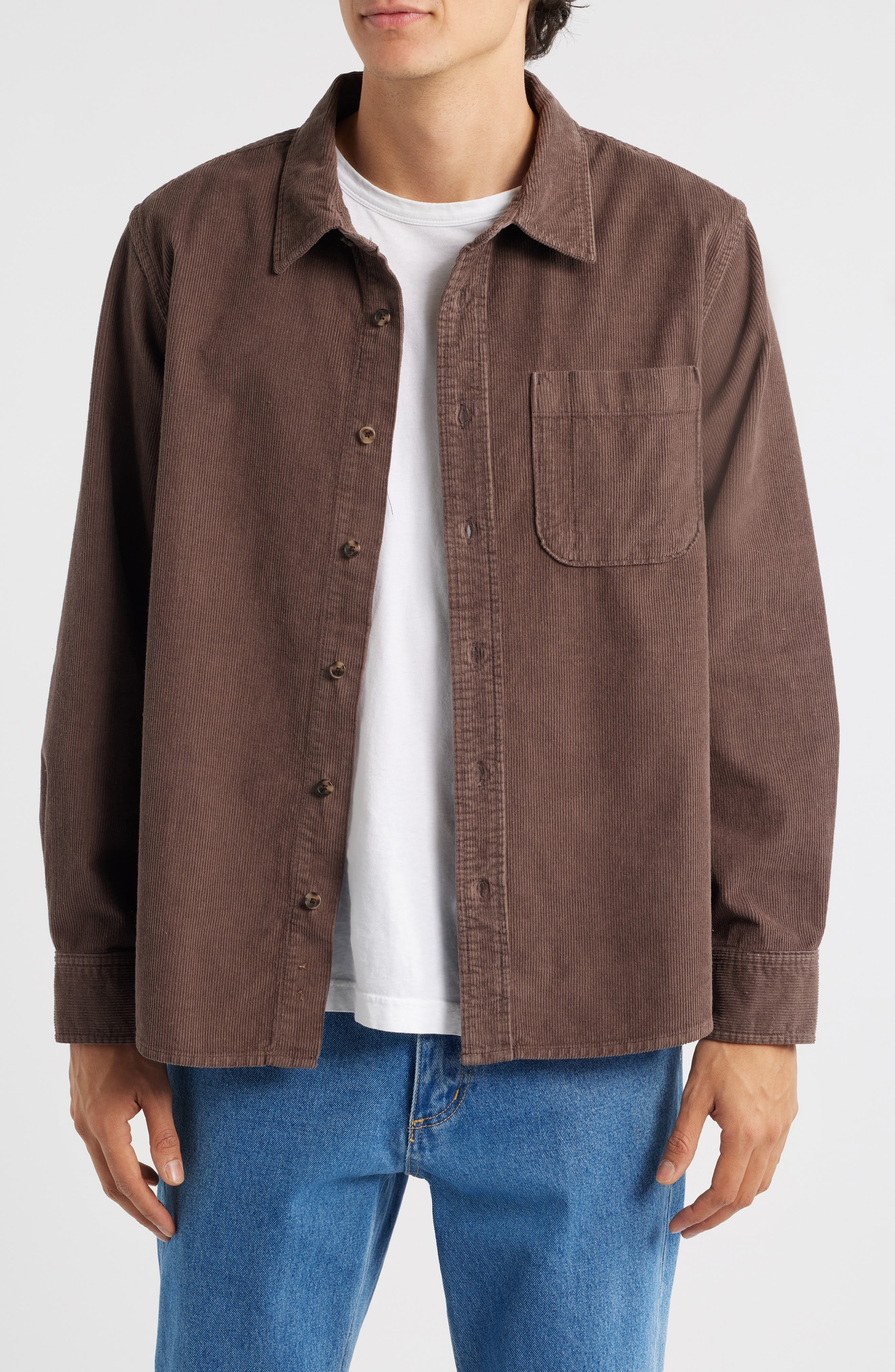 Corridor Cotton Corduroy Button-Up Shirt