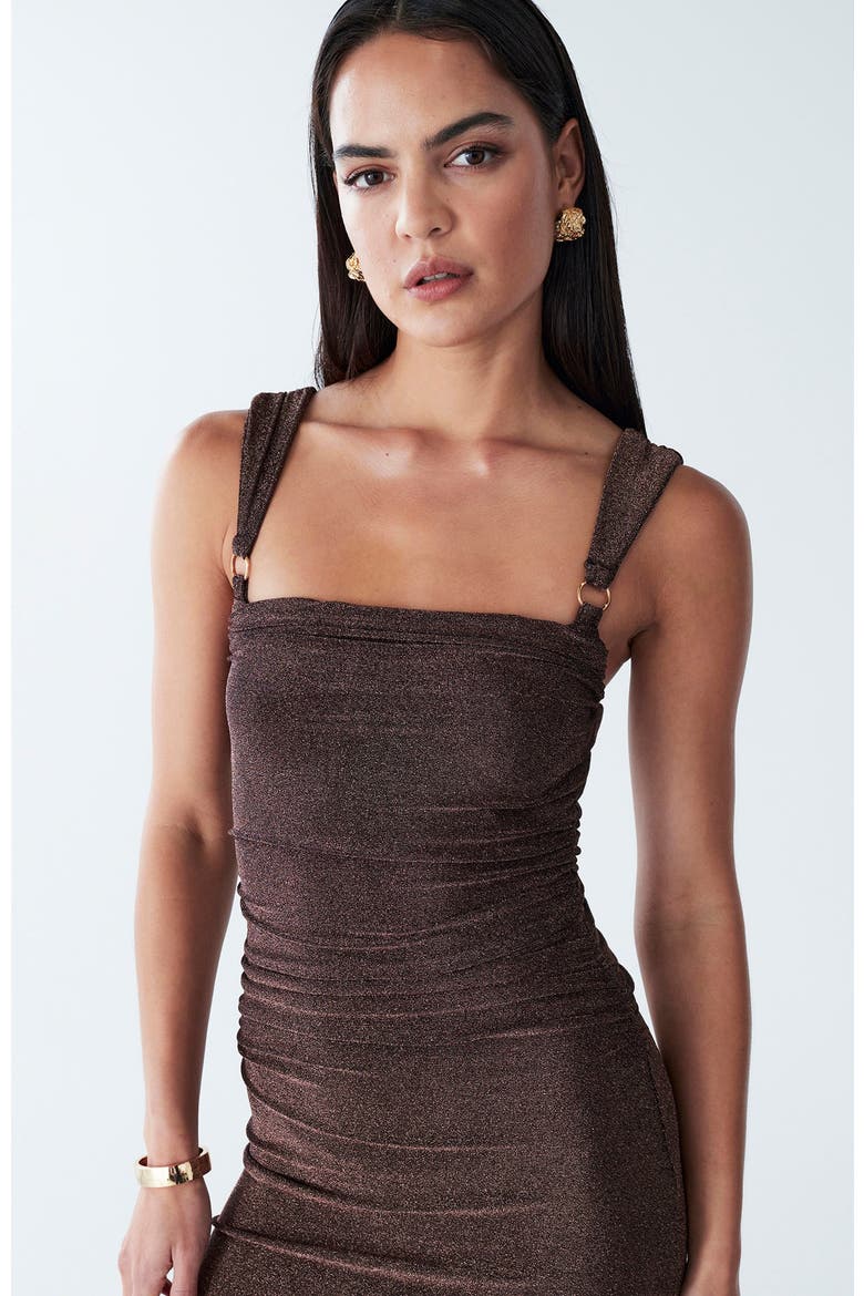 Myran Dress, Alternate, color, Rose Gold