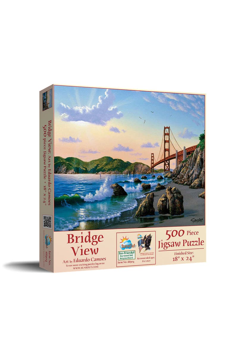 Bridgeview 500 piece Jigsaw Puzzle for Adults, Main, color, Multicolor