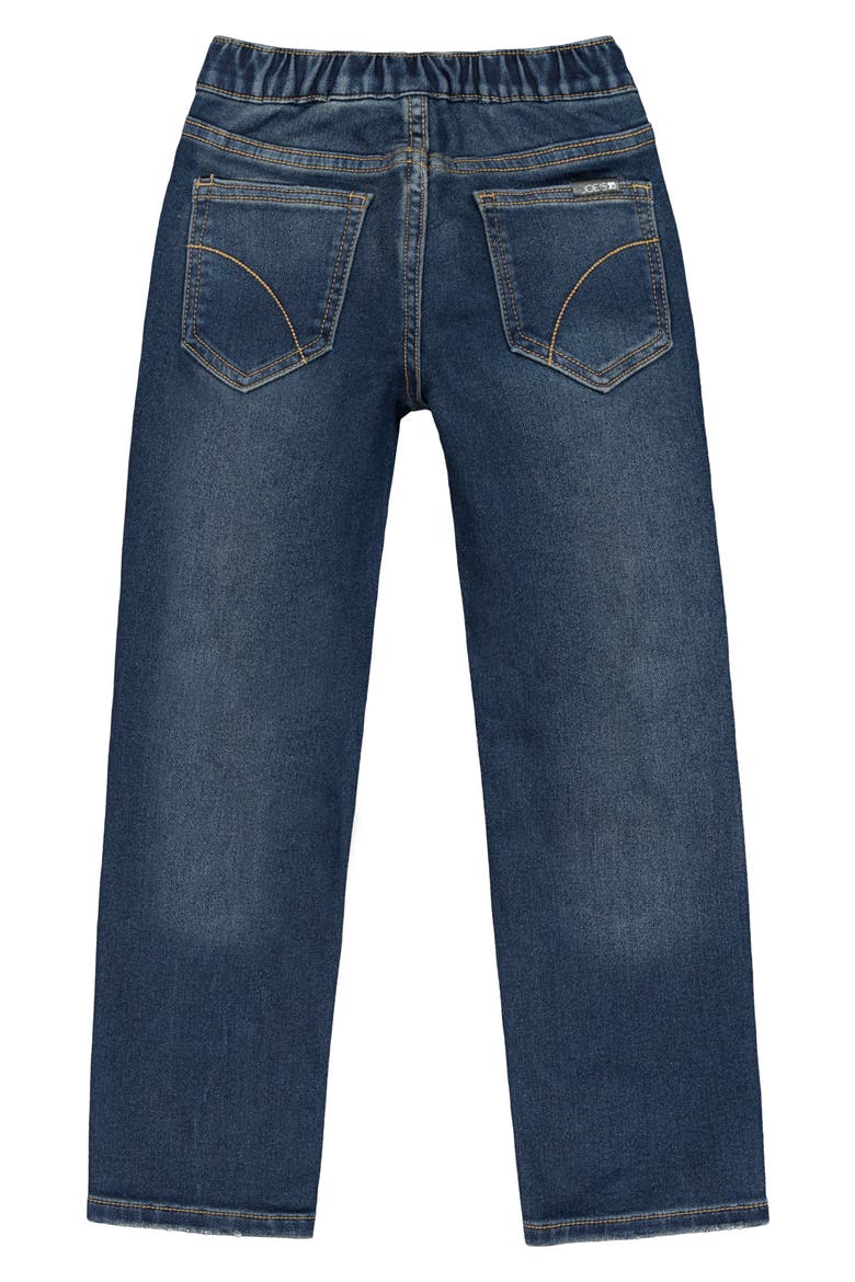 Kids' Rebel Relaxed Straight Leg Jeans, Alternate, color, DARK WASH