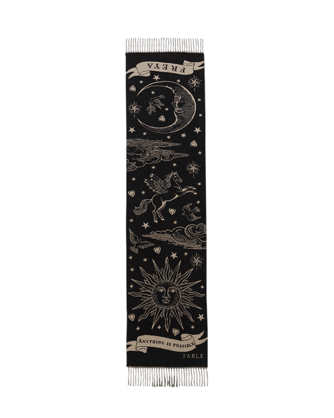 Freya Celestial Jacquard Scarf