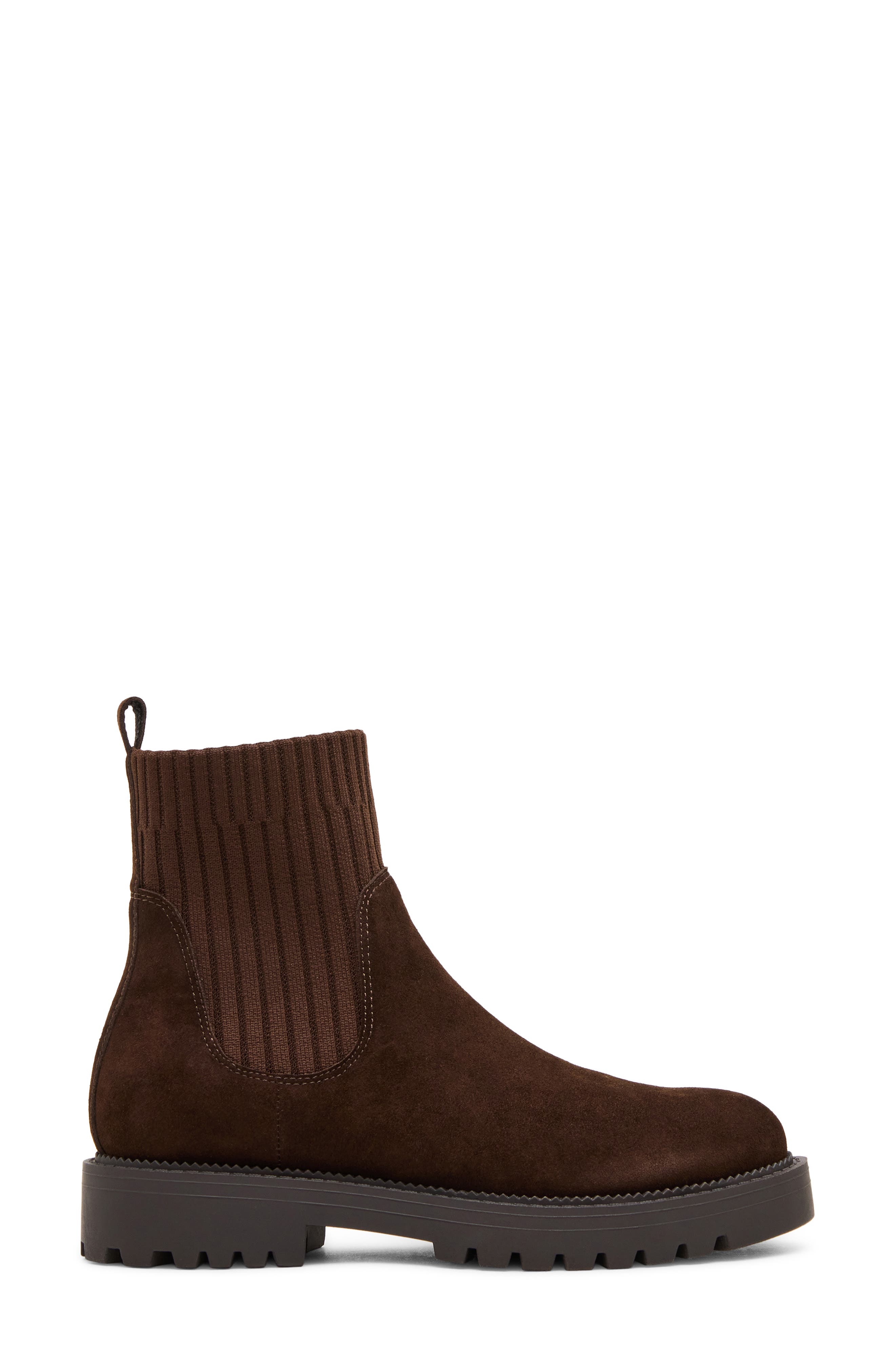 Harry Waterproof Chelsea Boot, Alternate, color, CHOCOLATE SUEDE