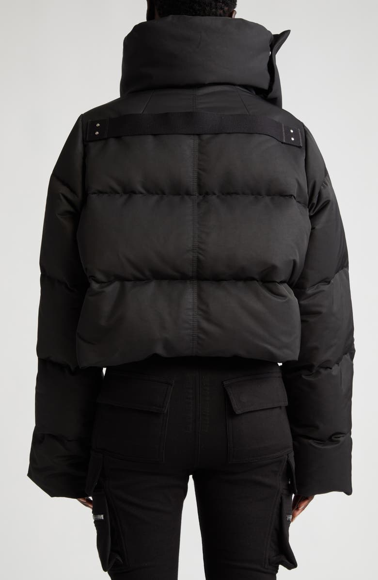 Rick Owens Funnel Neck Puffer Jacket, Alternate, color,