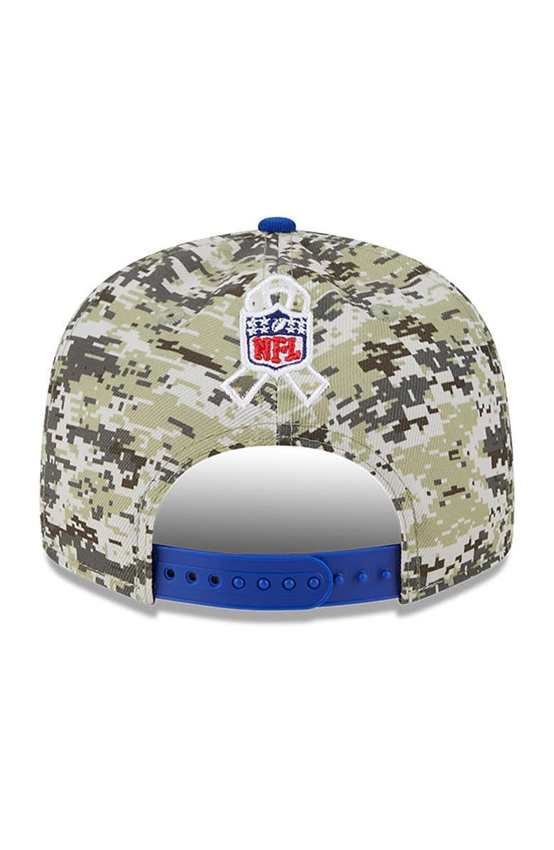 New Era Men's New Era  Camo/Royal Buffalo Bills 2023 Salute To Service 9FIFTY Snapback Hat, Alternate, color, 