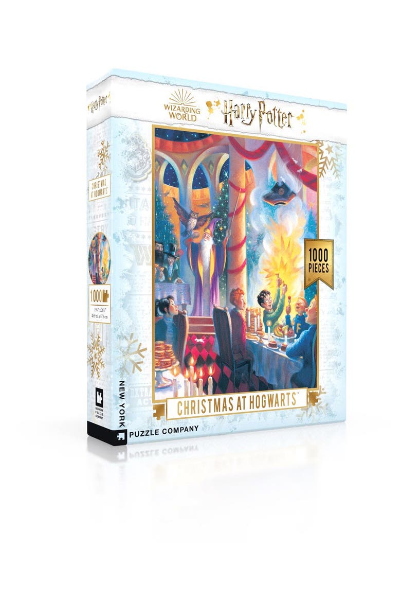 Christmas at Hogwarts 1000 Piece Puzzle, Alternate, color, No Color