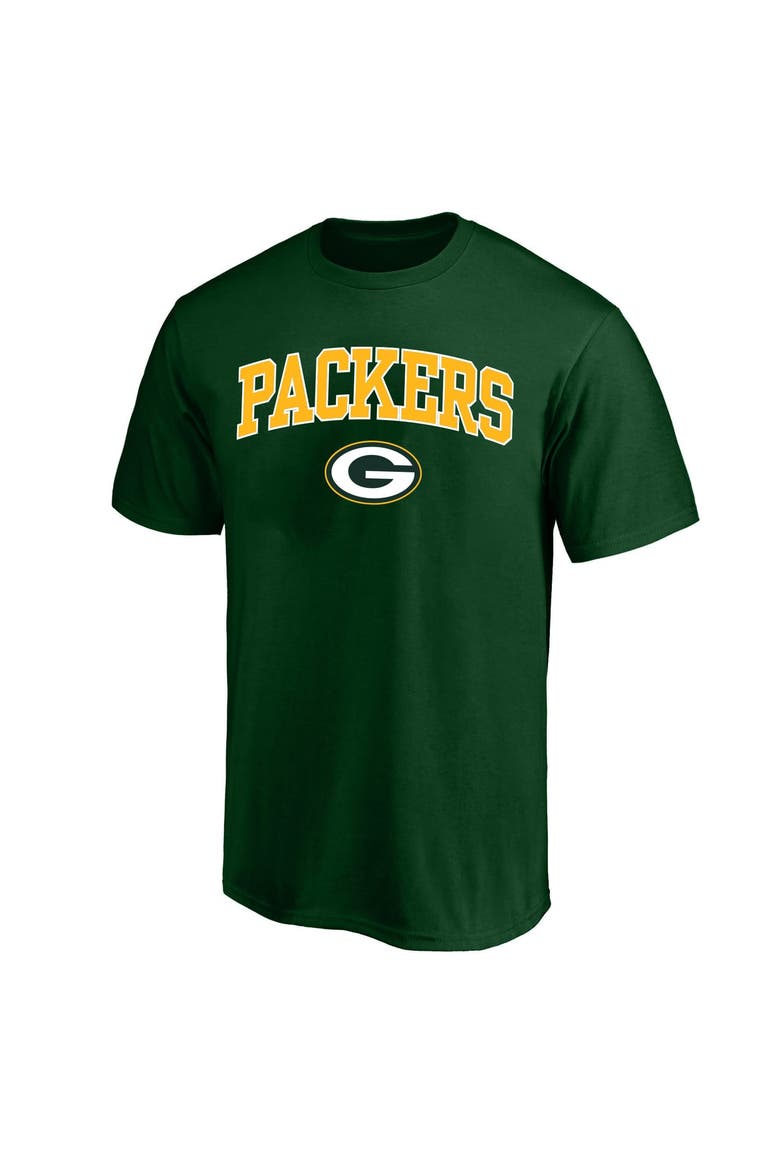 Men's Fanatics Green Green Bay Packers Big & Tall Arch Logo T-Shirt, Main, color, Green