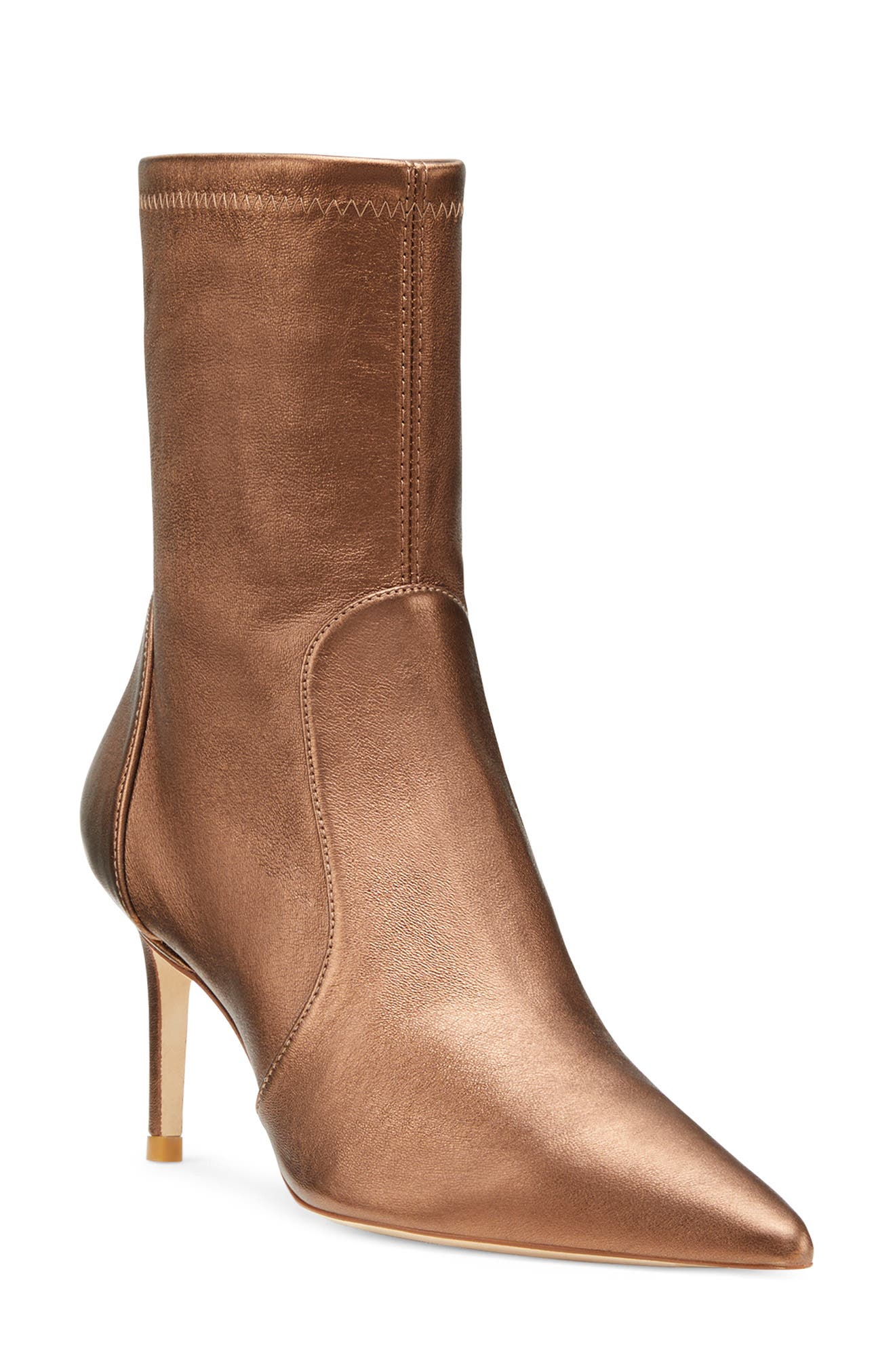 Stuart Weitzman Stuart 75 Stretch Bootie, Main, color, 