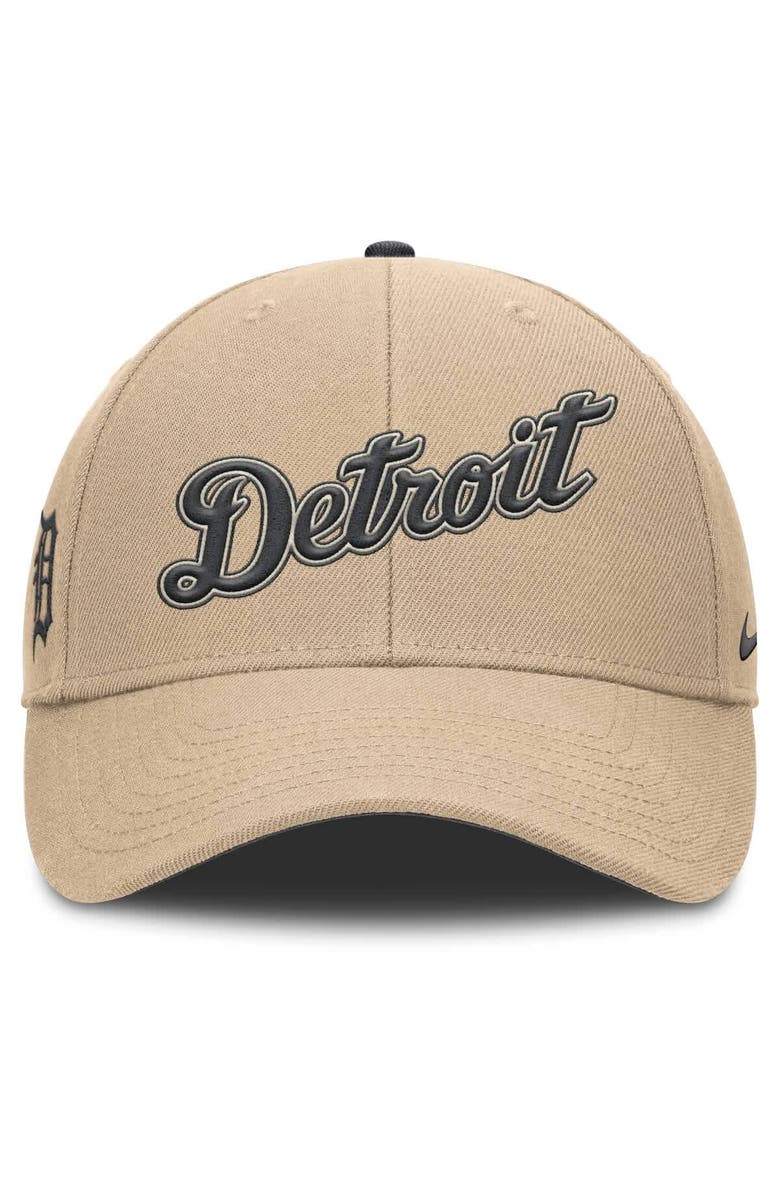 Nike Men's Nike Khaki Detroit Tigers Rise Adjustable Hat, Alternate, color, Khaki