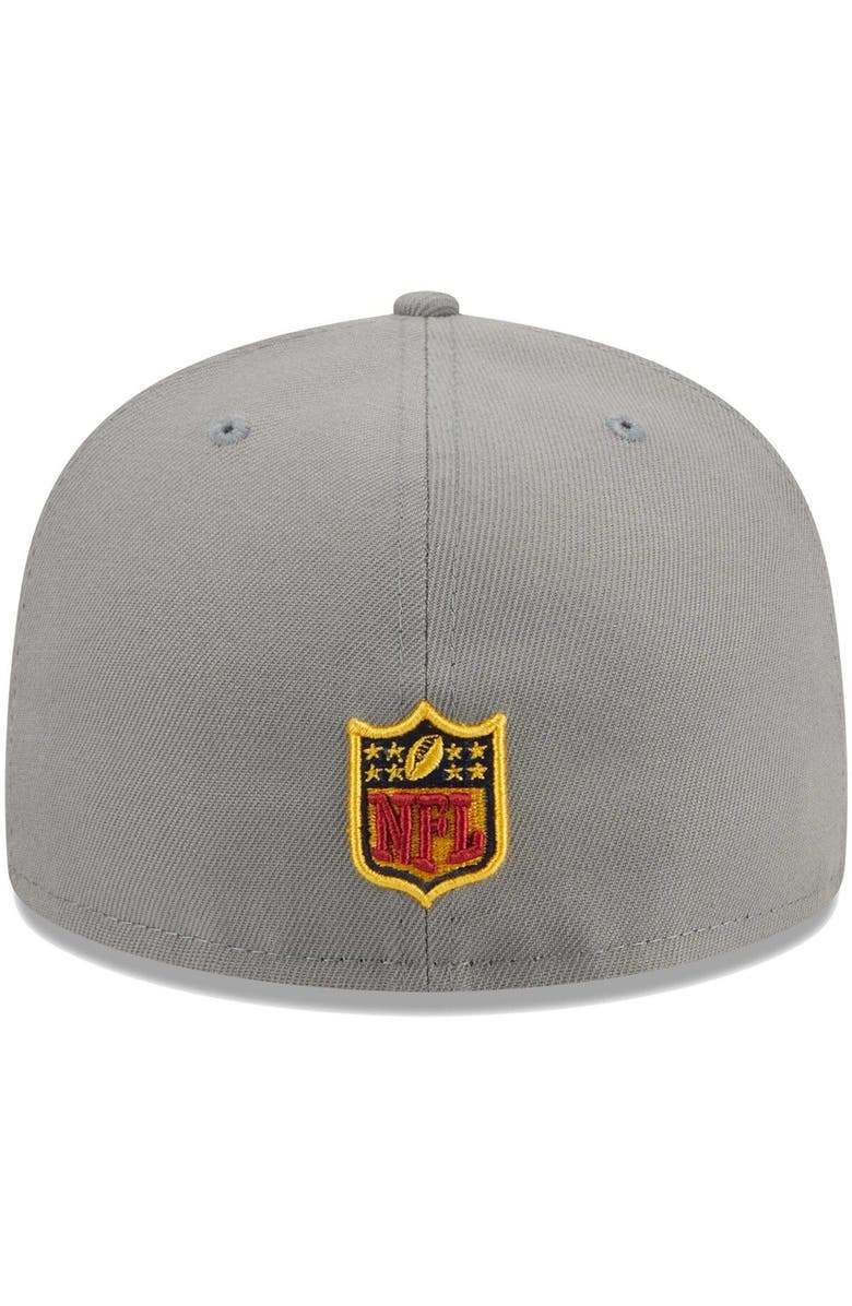 New Era Men's New Era Gray Pittsburgh Steelers Color Pack 59FIFTY Fitted Hat, Alternate, color, Gray