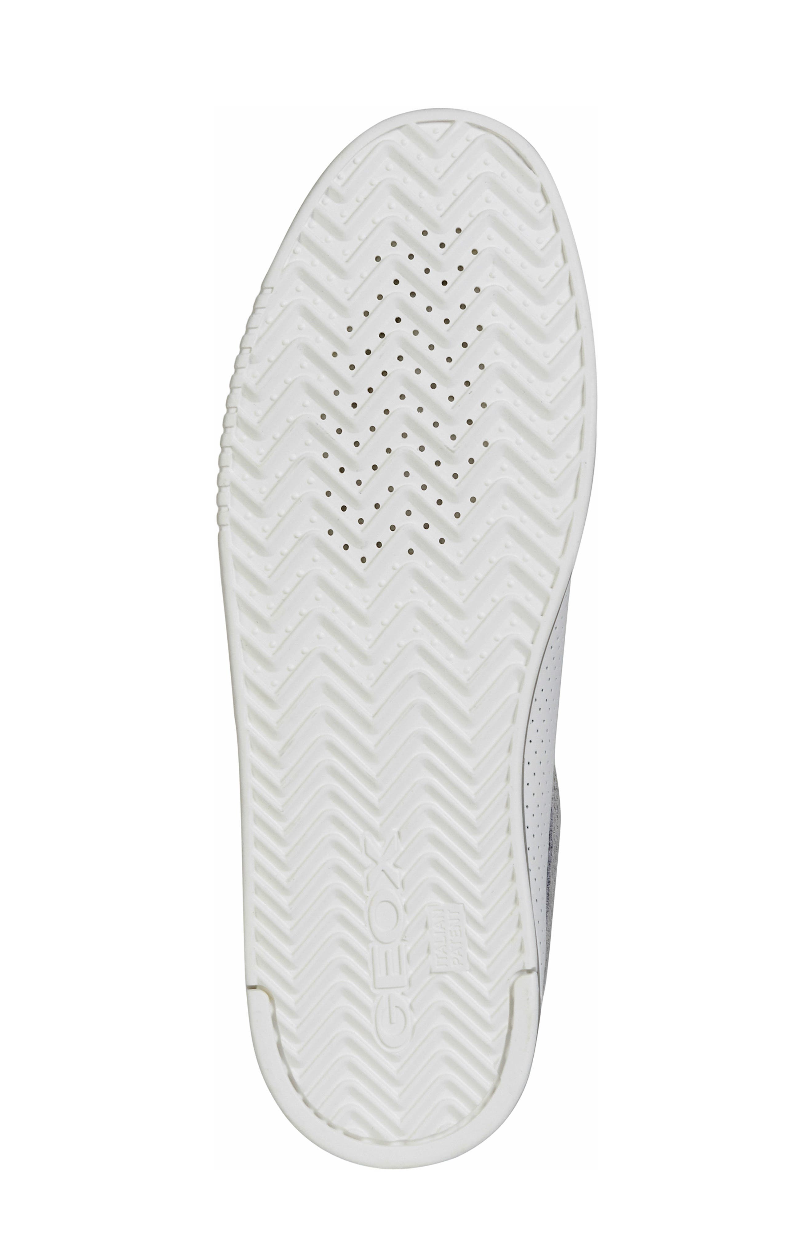 Geox Meolo Perfroated Lace-Up Sneaker, Alternate, color, 