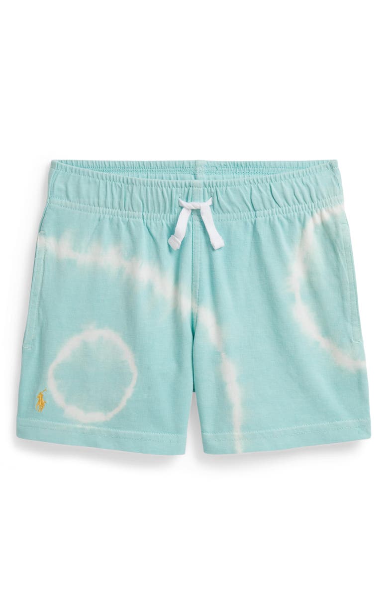 Polo Ralph Lauren Kids' Cotton Jersey Sweat Shorts, Main, color, Parakeet