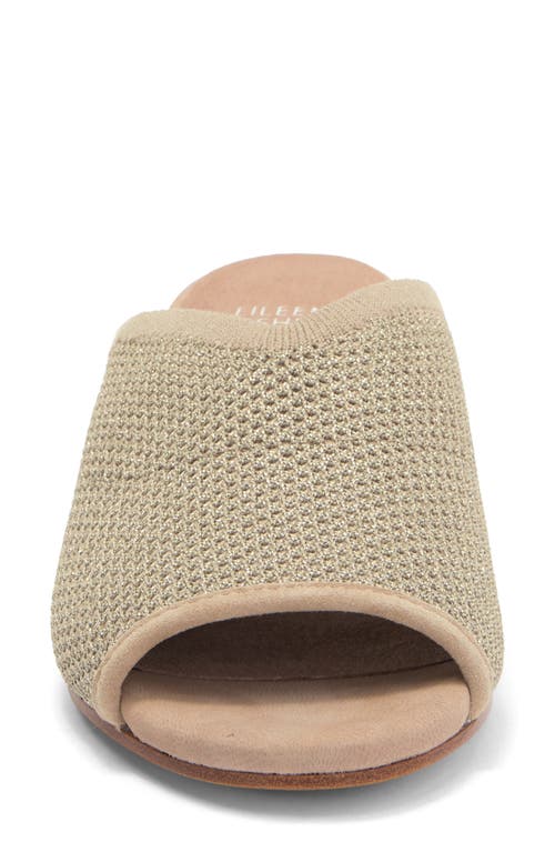 Shop Eileen Fisher Fave Block Heel Sandal In Gold