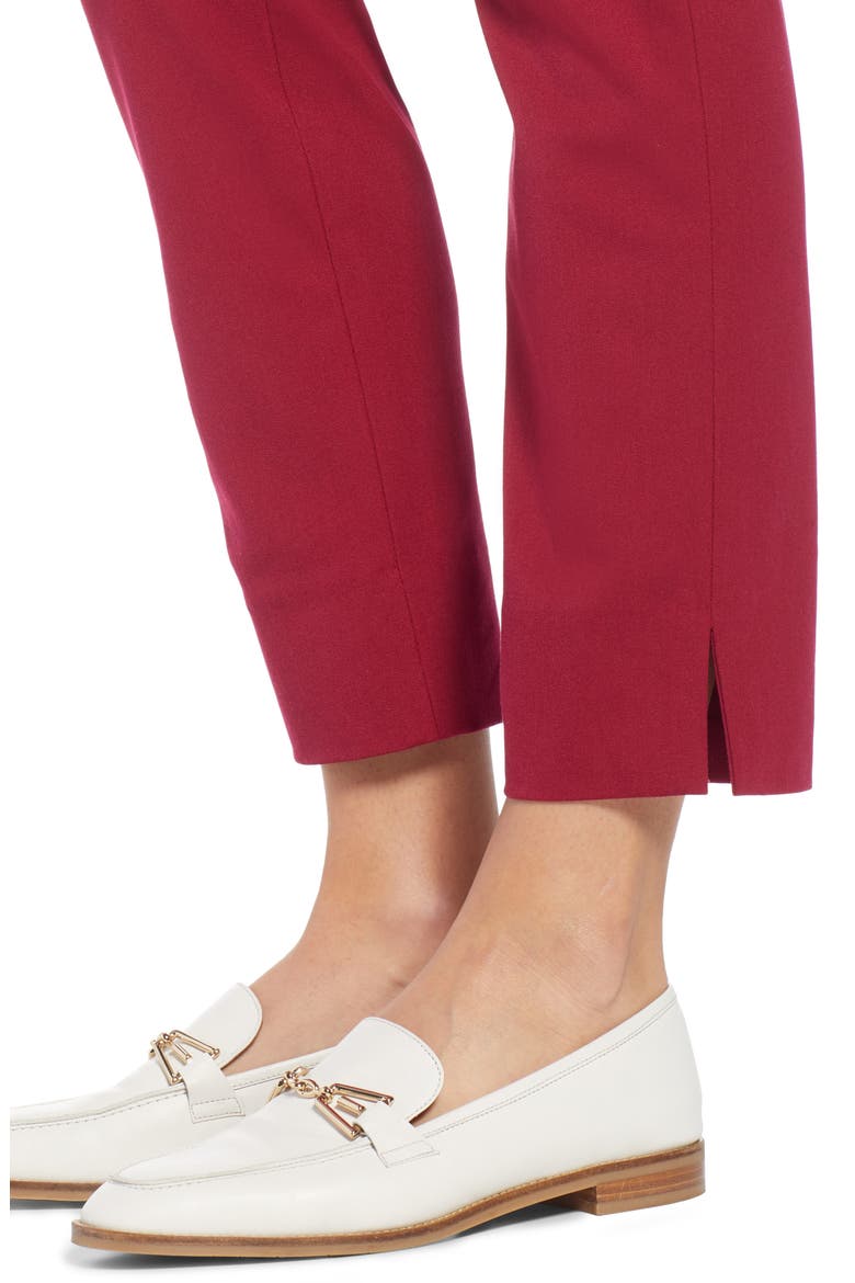 Stretch Ankle Skinny Pants, Alternate, color, RED RUMBA