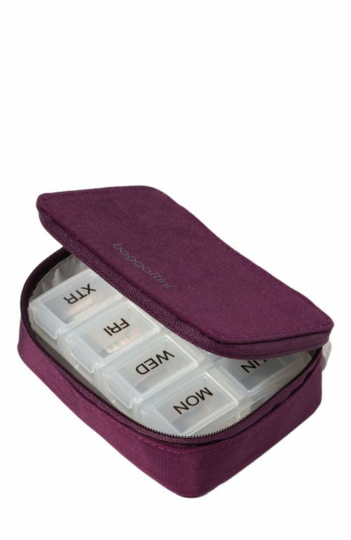 Baggallini Travel Pill Case In Mulberry