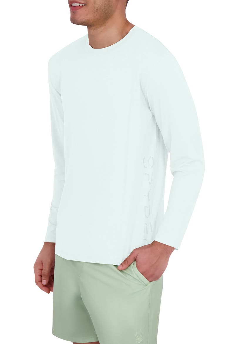Drop Needle Rashguard, Alternate, color, BLUE GRASS