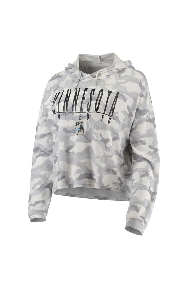 CONCEPTS SPORT Women's Concepts Sport Gray Minnesota United FC Composite Hoodie T-Shirt, Alternate, color, Gray